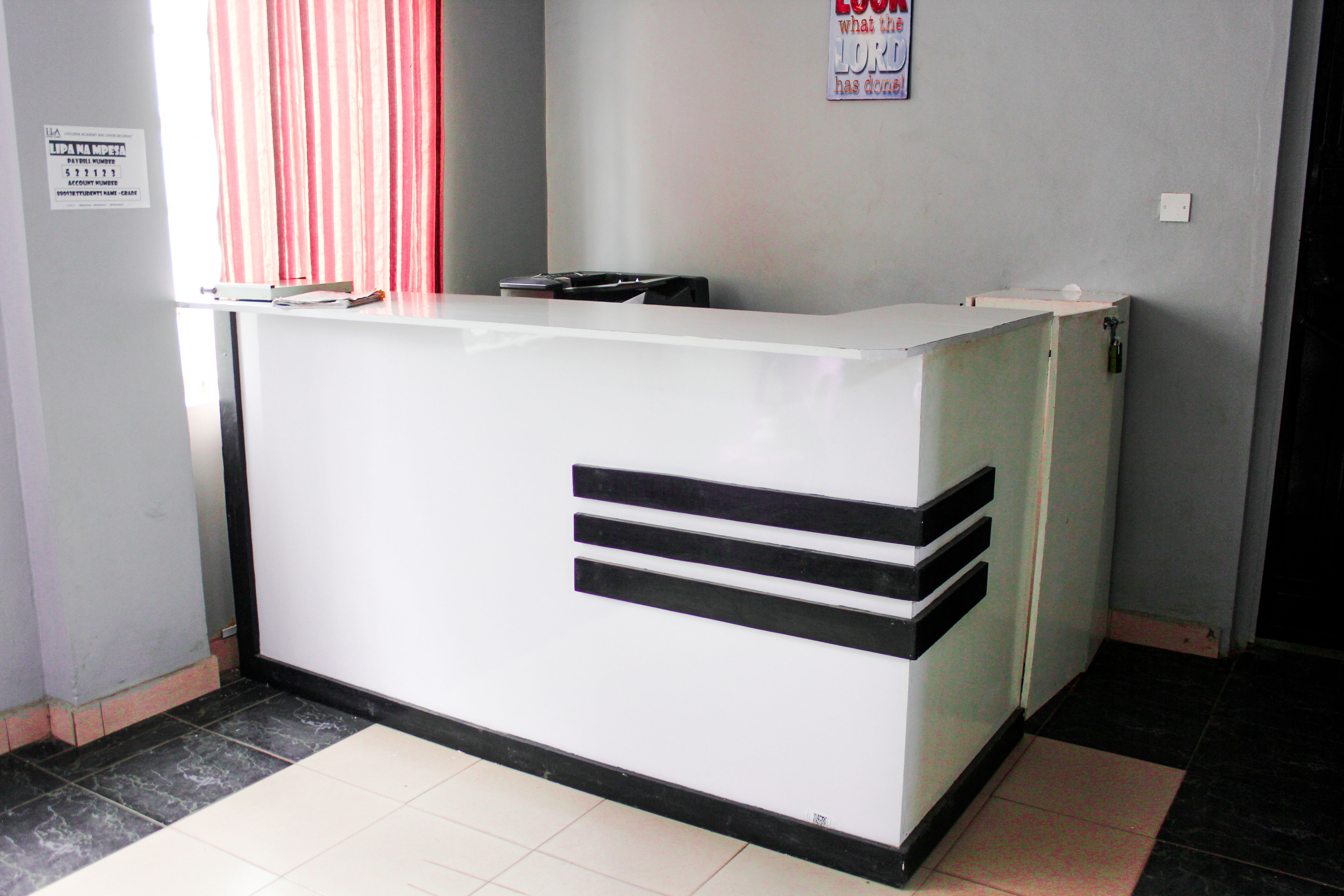 Loulinda Academy Reception Area